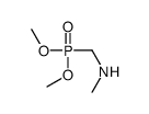 1-dimethoxyphosphoryl-N-methylmethanamine Structure