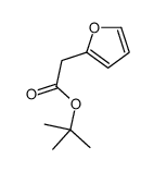 tert-butyl 2-(furan-2-yl)acetate Structure