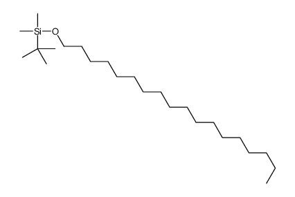 tert-butyl-dimethyl-octadecoxysilane Structure