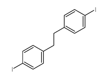 Benzene,1,1'-(1,2-ethanediyl)bis[4-iodo-结构式