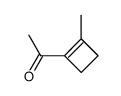 Ethanone, 1-(2-methyl-1-cyclobuten-1-yl)- (9CI)结构式