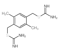 [4-(carbamimidoylsulfanylmethyl)-2,5-dimethyl-phenyl]methylsulfanylmethanimidamide picture