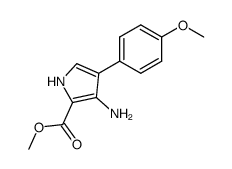 methyl 3-amino-4-(p-methoxyphenyl)-1H-pyrrole-2-carboxylate图片