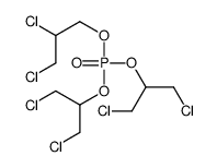 bis(1,3-dichloropropan-2-yl) 2,3-dichloropropyl phosphate Structure