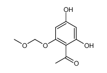 2',4'-dihydroxy-6'-(methoxymethoxy)acetophenone Structure