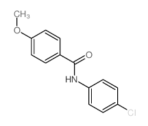 N-(4-氯苯基)-4-甲氧基苯甲酰胺图片