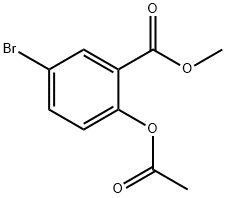 2-acetoxy-5-bromobenzoic acid methyl ester图片