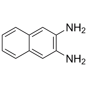 2,3-Diaminonaphthalene Structure