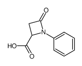 4-Oxo-1-phenylazetidin-2-yl hydrogen carbonate structure