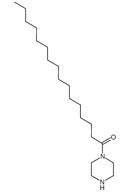 1-(1-oxohexadecyl)piperazine Structure