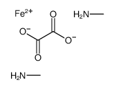 iron(+2) cation, methanamine, oxalate Structure