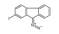 9-diazo-2-iodofluorene Structure