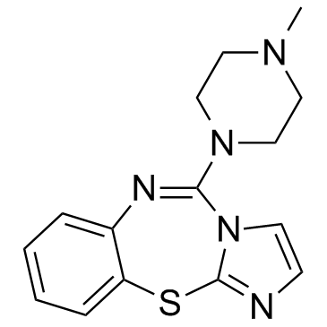 Pentiapine Structure