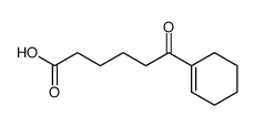 6-cyclohex-1-enyl-6-oxo-hexanoic acid Structure