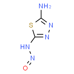 1,3,4-Thiodiazole,2-amino-5-nitrosoamino- (3CI) picture