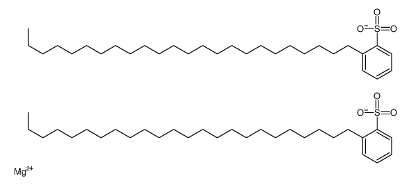 magnesium bis(tetracosylbenzenesulphonate) structure