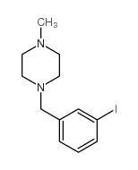 1-(3-IODOBENZYL)-4-METHYLPIPERAZINE Structure