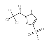 2-(Trichloroacetyl)pyrrole-4-sulfonyl chloride Structure