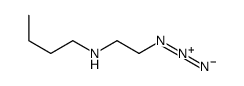 N-(2-azidoethyl)butan-1-amine结构式