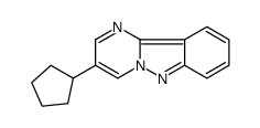 3-cyclopentylpyrimido[1,2-b]indazole结构式