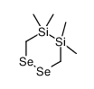 4,4,5,5-tetramethyl-1,2,4,5-diselenadisilinane Structure