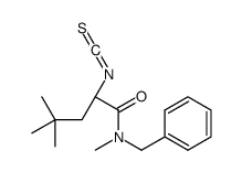 (2S)-N-benzyl-2-isothiocyanato-N,4,4-trimethylpentanamide结构式