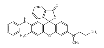 3'-Methyl-6'-(methylpropylamino)-2'-(phenylamino)fluoran Structure