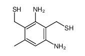 [2,4-diamino-6-methyl-3-(sulfanylmethyl)phenyl]methanethiol Structure