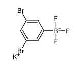 Potassium 3,5-dibromophenyltrifluoroborate Structure