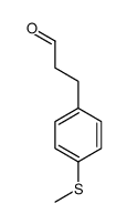 3-[4-(Methylsulfanyl)phenyl]propanal结构式