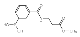 (3-((3-甲氧基-3-氧代丙基)氨基甲酰基)苯基)硼酸图片