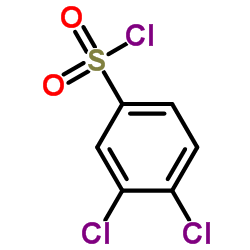 3,4-Dichlorobenzenesulfonyl chloride Structure