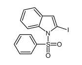 1-(benzenesulfonyl)-2-iodoindole图片