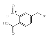 4-CARBOXY-3-NITROBENZYLBROMIDE structure