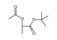 Propanoic acid, 2-(acetyloxy)-, 1,1-dimethylethyl ester, (R)- (9CI) picture