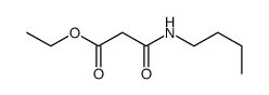 ethyl 3-(butylamino)-3-oxopropanoate Structure