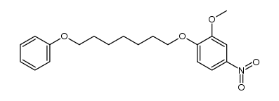 1-Phenoxy-7-(4-nitro-2-methoxy-phenoxy)-heptan Structure