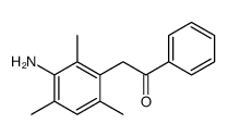 2-(3-Amino-2,4,6-trimethylphenyl)-1-phenylethanone Structure