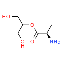 D-Alanine, 2-hydroxy-1-(hydroxymethyl)ethyl ester (9CI) structure