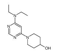 1-(6-Diethylamino-pyrimidin-4-yl)-piperidin-4-ol picture