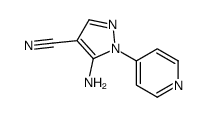 5-AMINO-1-(PYRIDIN-4-YL)-1H-PYRAZOLE-4-CARBONITRILE图片