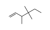 3,4,4-trimethyl-1-hexene结构式