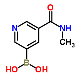 [5-(methylcarbamoyl)pyridin-3-yl]boronic acid Structure