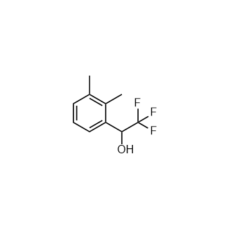 1-(2,3-二甲基苯基)-2,2,2-三氟乙醇结构式