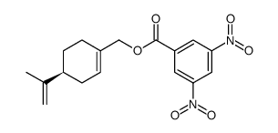 3,5-dinitrobenzoic acid 4-(S)-isopropenyl-cyclohex-1-enylmethyl ester Structure