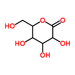 D-Glucono-1,5-lactone Structure