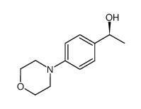 (S)-1-[4-(morpholin-4-yl)phenyl]ethanol结构式