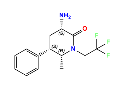 Ubrogepant Intermediate 8 Structure