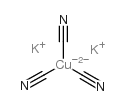 copper(+1)potassium cyanide结构式