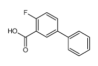 2-氟-5-苯基苯甲酸结构式